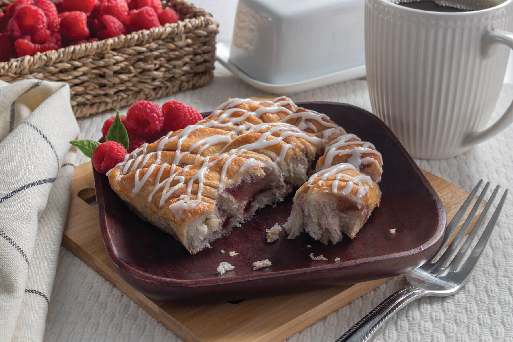 Iced Raspberry Twist